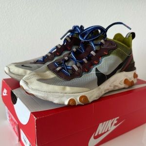 Nike React Element 87 Moss/Black-El Dorado Women’s US 7.5